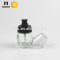 35ml small clear empty lotion bottles with plastic pump